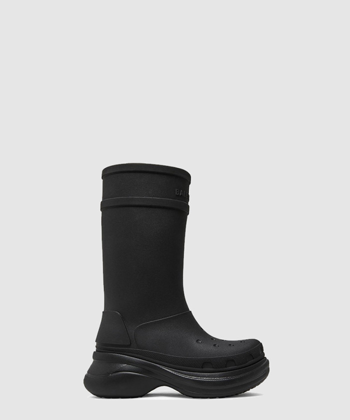 발렌시아가 크록스 클로그 러버 부츠 677384