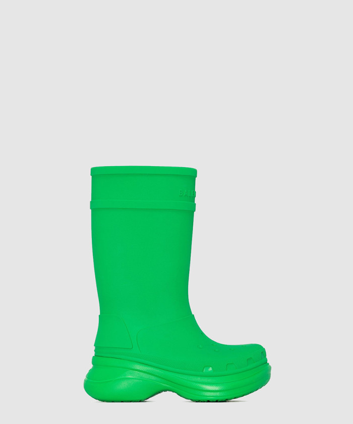 발렌시아가 크록스 클로그 러버 부츠 677388