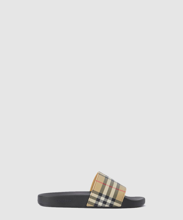 버버리 체크 슬라이드 80570371