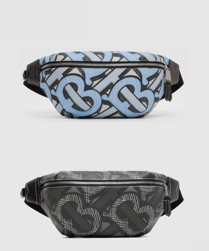 버버리 모노그램 E-캔버스 범백 80331541