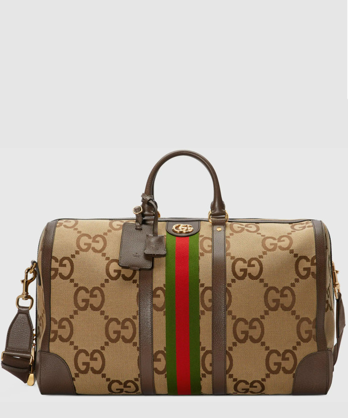 구찌 오피디아 GG 점보 라지 더플백 696039