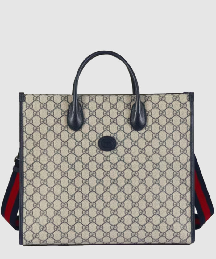 구찌 인터로킹 G 미듐 토트백 674148