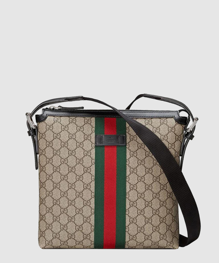 구찌 GG수프림 크로스백 387111